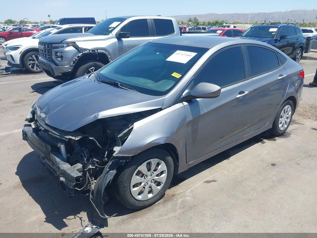 KMHCT4AE7FU885400 2015 HYUNDAI ACCENT photo no. 2