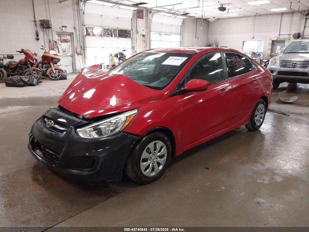 KMHCT4AEXFU816796 2015 HYUNDAI ACCENT photo no. 2