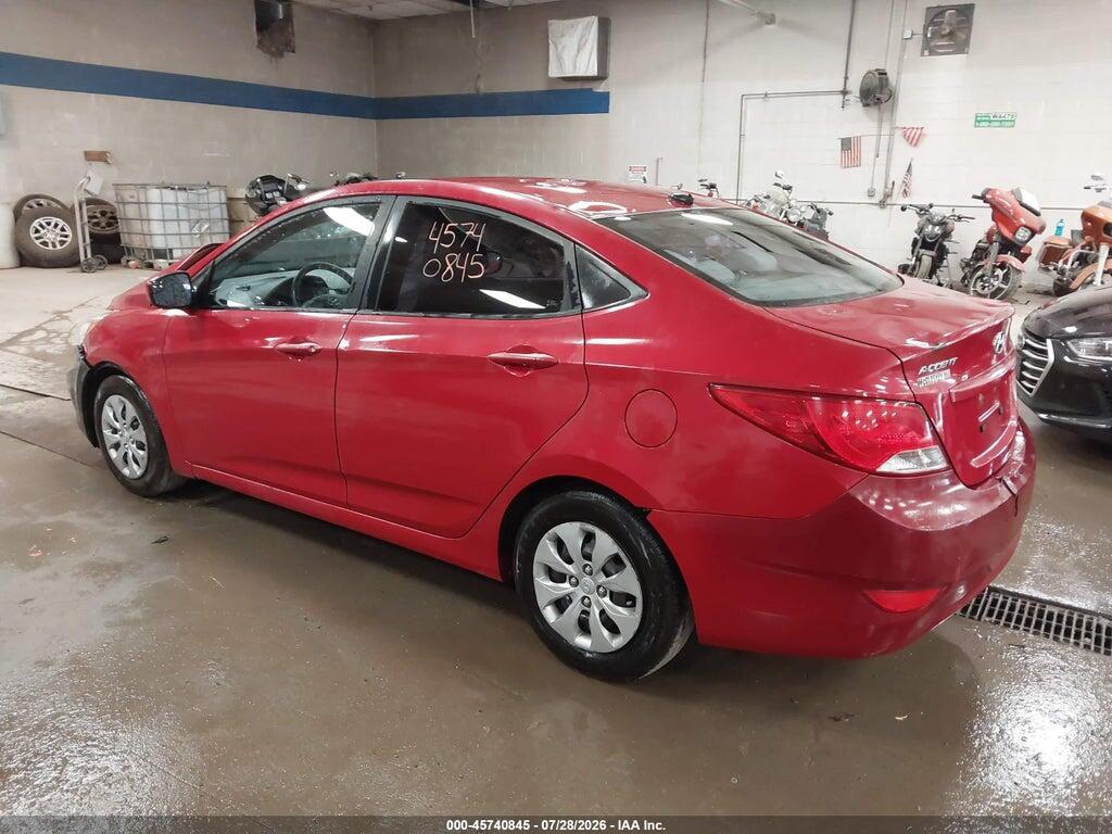 KMHCT4AEXFU816796 2015 HYUNDAI ACCENT photo no. 3