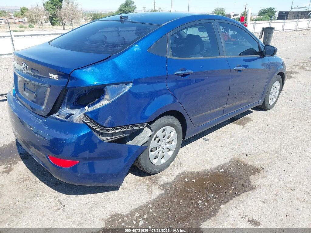 KMHCT4AE8FU879122 2015 HYUNDAI ACCENT photo no. 4