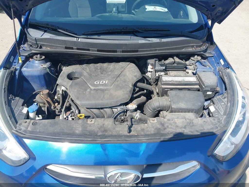 KMHCT5AEXFU207651 2015 HYUNDAI ACCENT photo no. 10