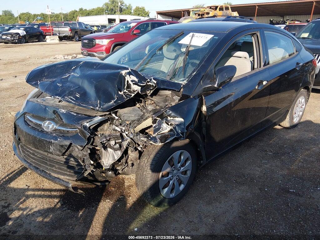KMHCT4AE0FU823479 2015 HYUNDAI ACCENT photo no. 2