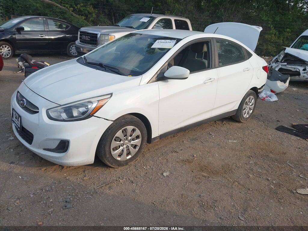 KMHCT4AE2FU831356 2015 HYUNDAI ACCENT photo no. 2