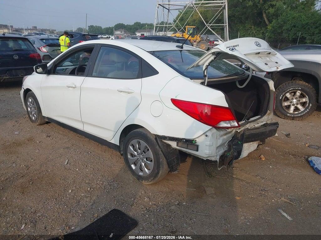 KMHCT4AE2FU831356 2015 HYUNDAI ACCENT photo no. 3