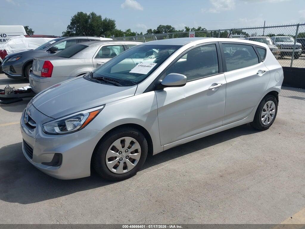KMHCT5AE6FU213351 2015 HYUNDAI ACCENT photo no. 2