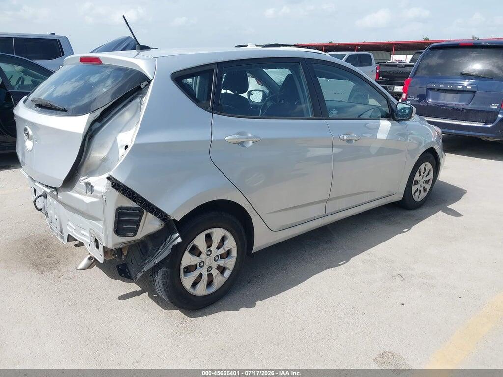 KMHCT5AE6FU213351 2015 HYUNDAI ACCENT photo no. 4