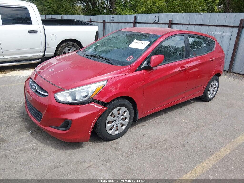 KMHCT5AEXFU228340 2015 HYUNDAI ACCENT photo no. 2