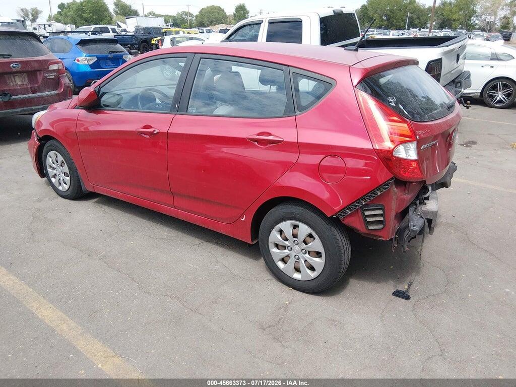 KMHCT5AEXFU228340 2015 HYUNDAI ACCENT photo no. 3