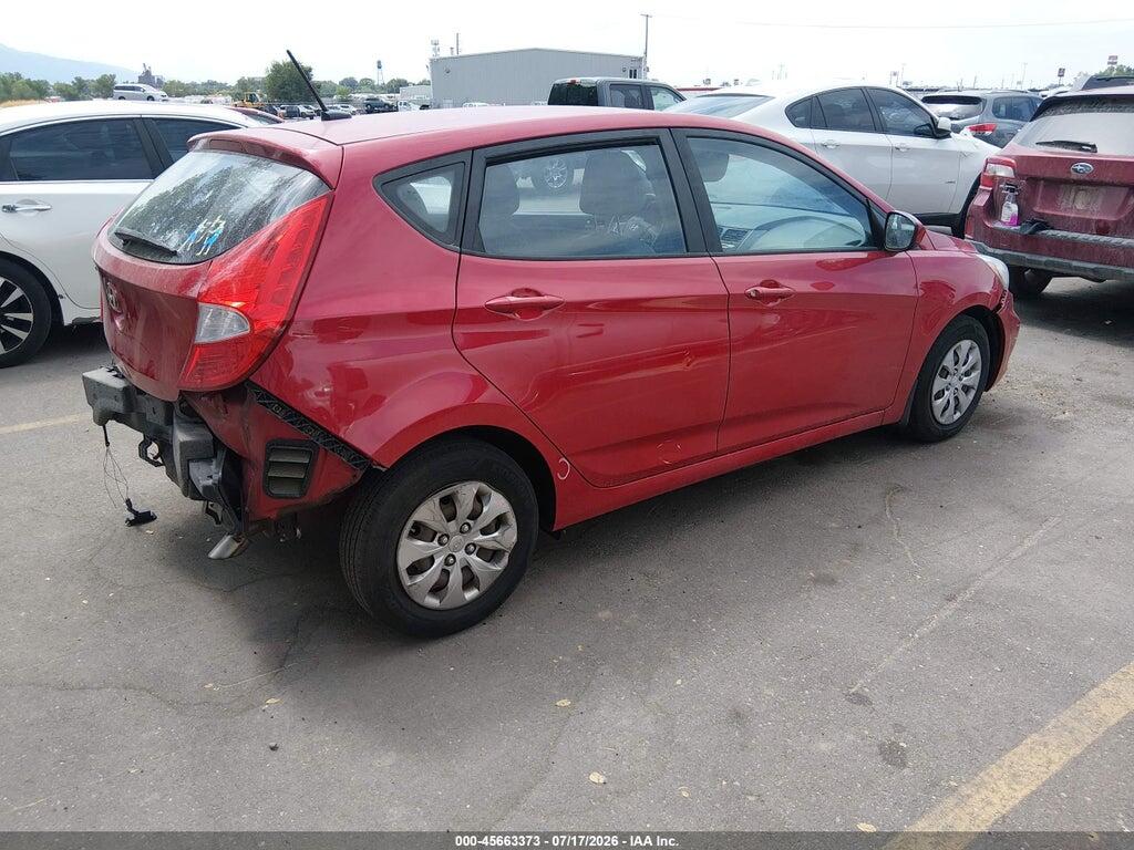 KMHCT5AEXFU228340 2015 HYUNDAI ACCENT photo no. 4