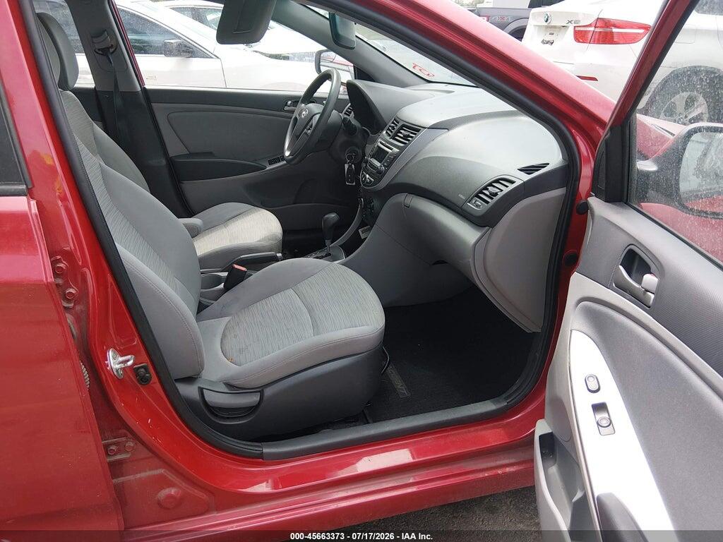 KMHCT5AEXFU228340 2015 HYUNDAI ACCENT photo no. 5