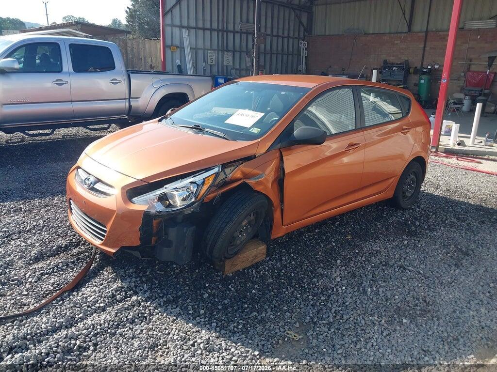 KMHCT5AE2FU220944 2015 HYUNDAI ACCENT photo no. 2