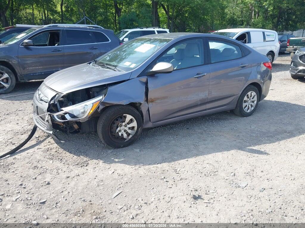 KMHCT4AE0FU930175 2015 HYUNDAI ACCENT photo no. 2