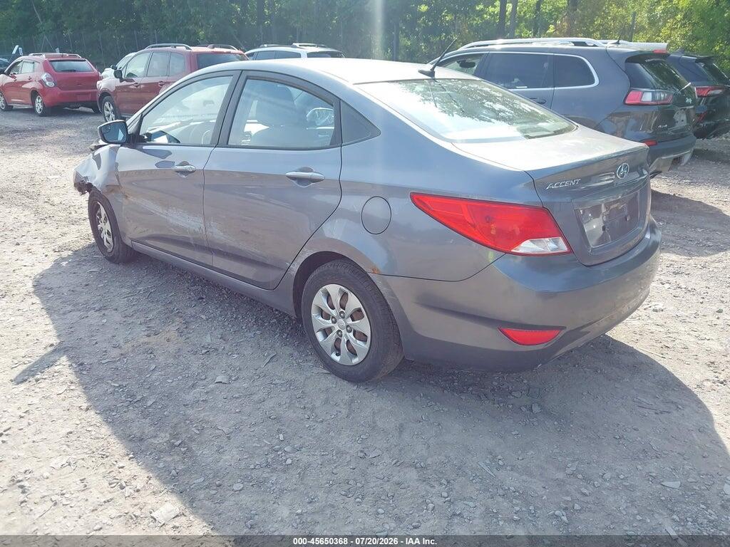 KMHCT4AE0FU930175 2015 HYUNDAI ACCENT photo no. 3