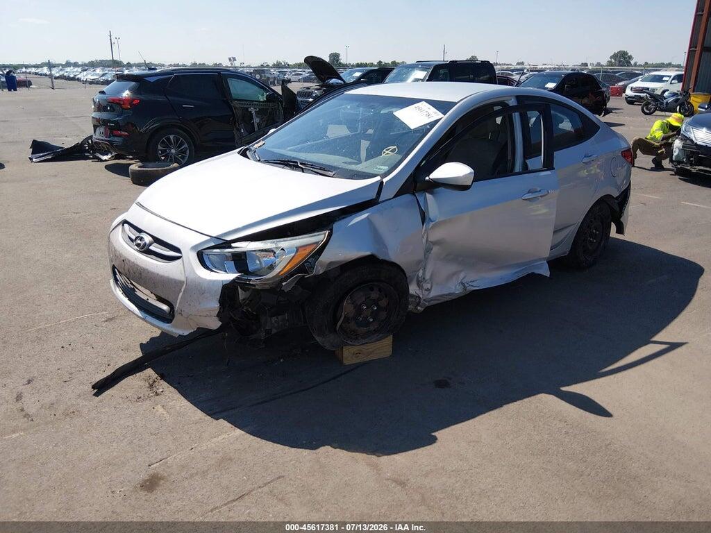 KMHCT4AE9FU798744 2015 HYUNDAI ACCENT photo no. 2