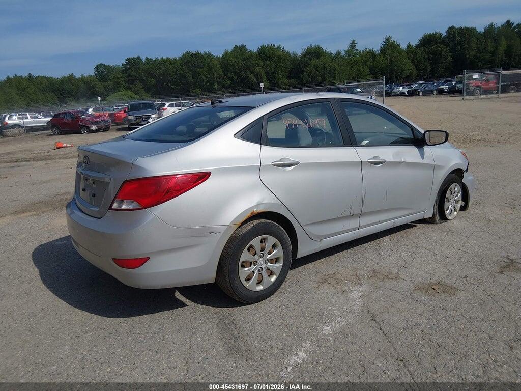 KMHCT4AE7FU908223 2015 HYUNDAI ACCENT photo no. 4