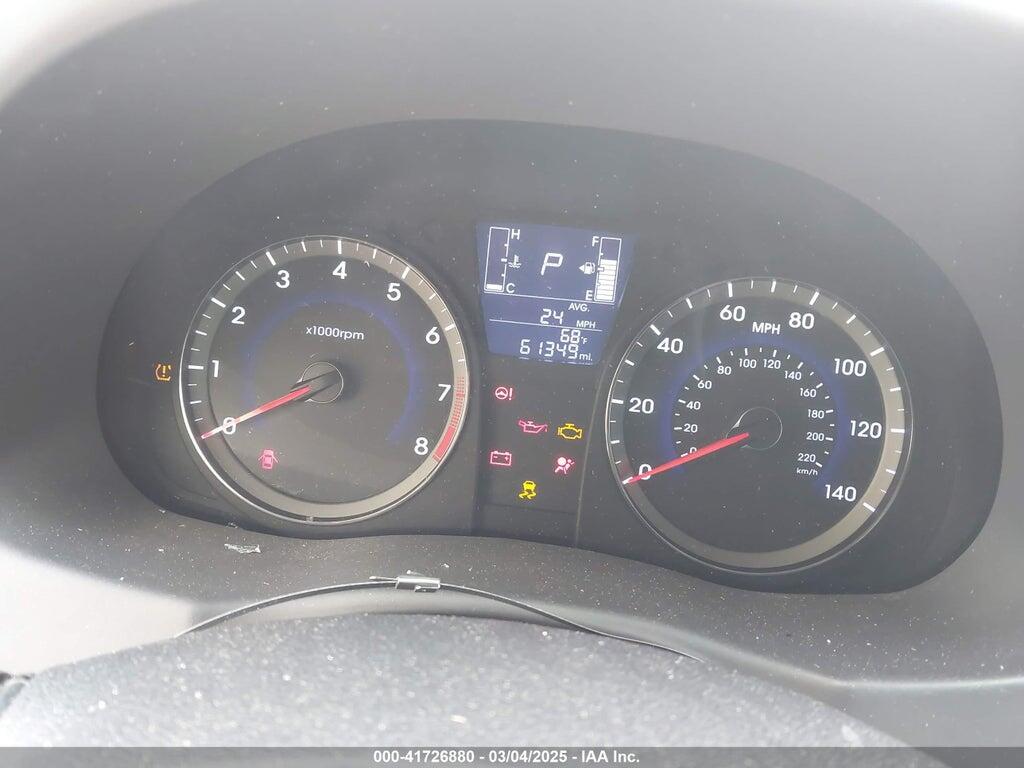 KMHCT5AE7FU222608 2015 HYUNDAI ACCENT photo no. 7