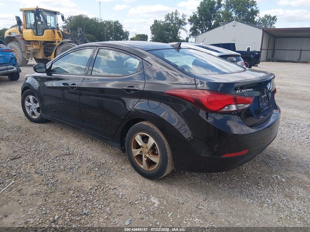 5NPDH4AE3FH602575 2015 HYUNDAI ELANTRA photo no. 3