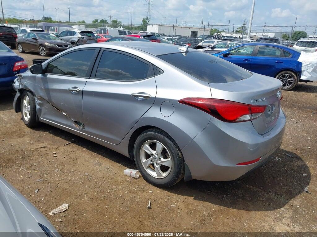 5NPDH4AE7FH617905 2015 HYUNDAI ELANTRA photo no. 3