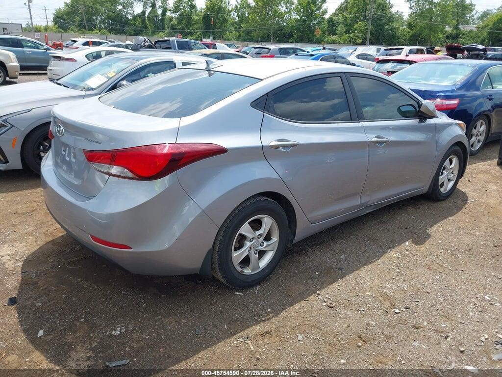 5NPDH4AE7FH617905 2015 HYUNDAI ELANTRA photo no. 4