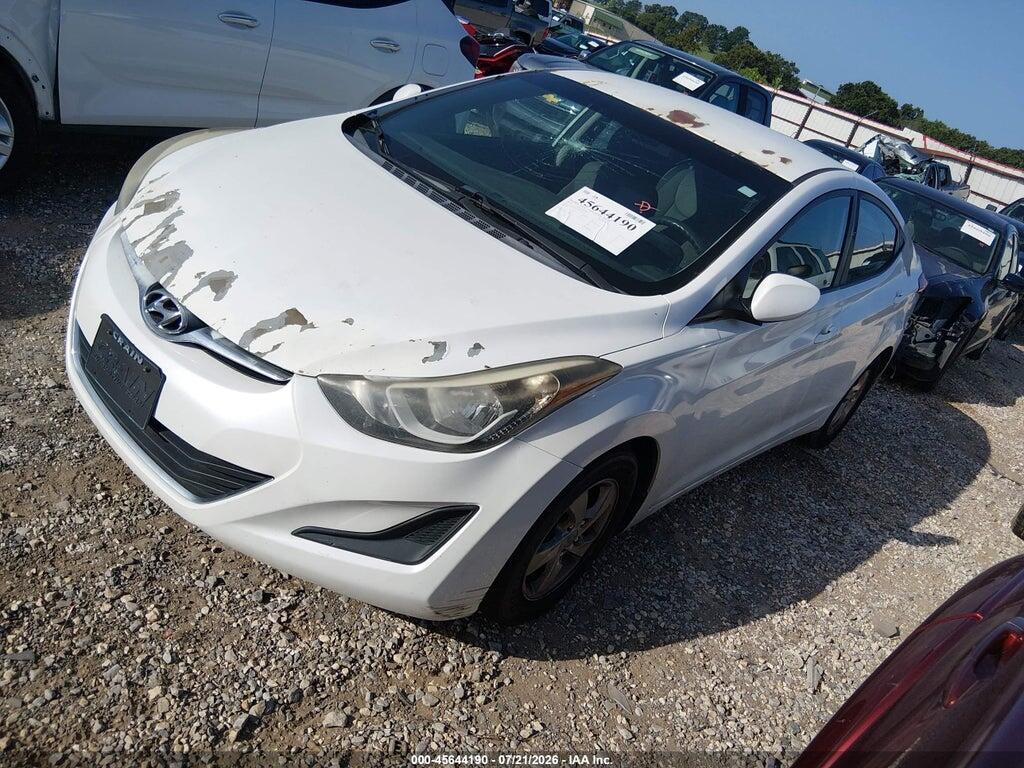 5NPDH4AE5FH550432 2015 HYUNDAI ELANTRA photo no. 2