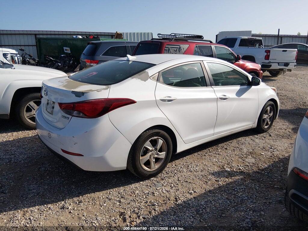 5NPDH4AE5FH550432 2015 HYUNDAI ELANTRA photo no. 4