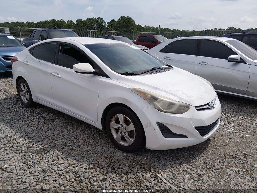 5NPDH4AE8FH634762 2015 HYUNDAI ELANTRA photo no. 1