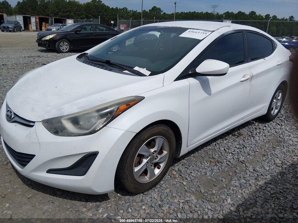5NPDH4AE8FH634762 2015 HYUNDAI ELANTRA photo no. 2