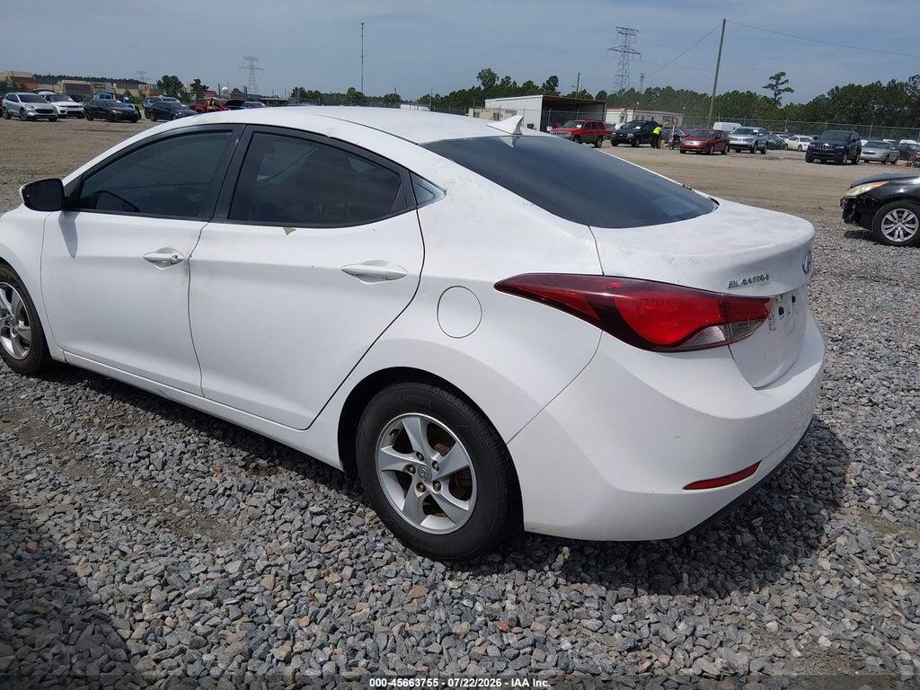 5NPDH4AE8FH634762 2015 HYUNDAI ELANTRA photo no. 3