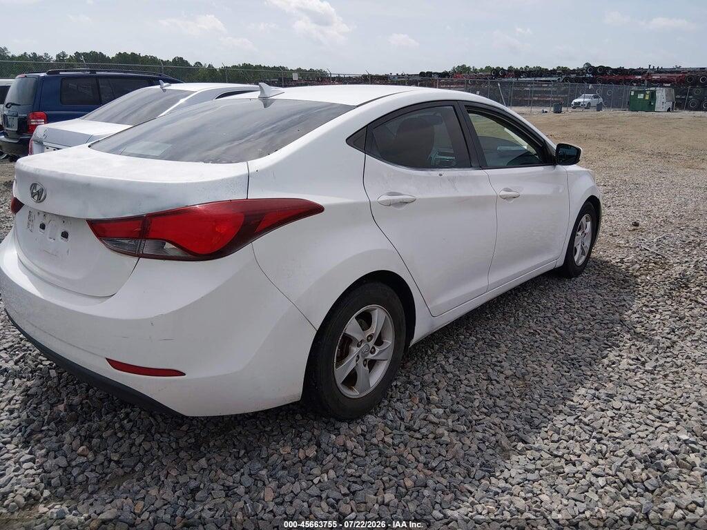 5NPDH4AE8FH634762 2015 HYUNDAI ELANTRA photo no. 4