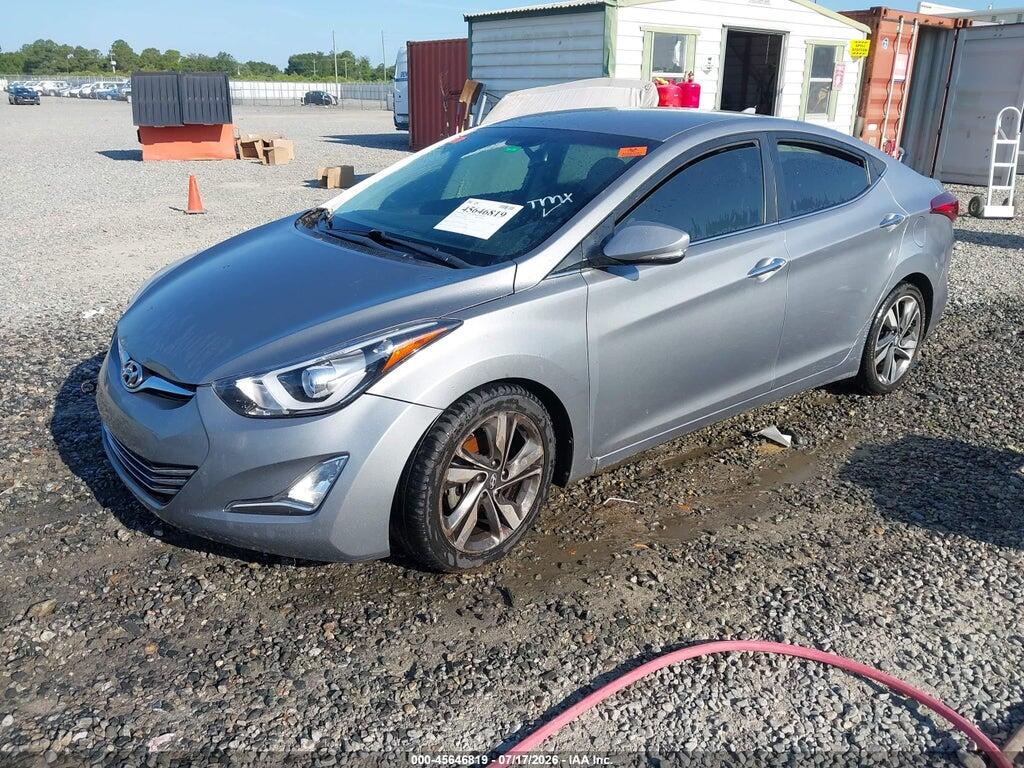 KMHDH4AE2FU457238 2015 HYUNDAI ELANTRA photo no. 2