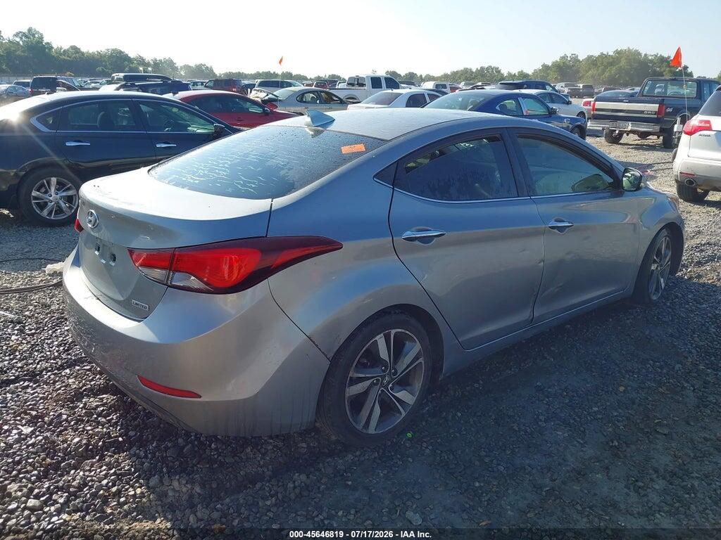 KMHDH4AE2FU457238 2015 HYUNDAI ELANTRA photo no. 4