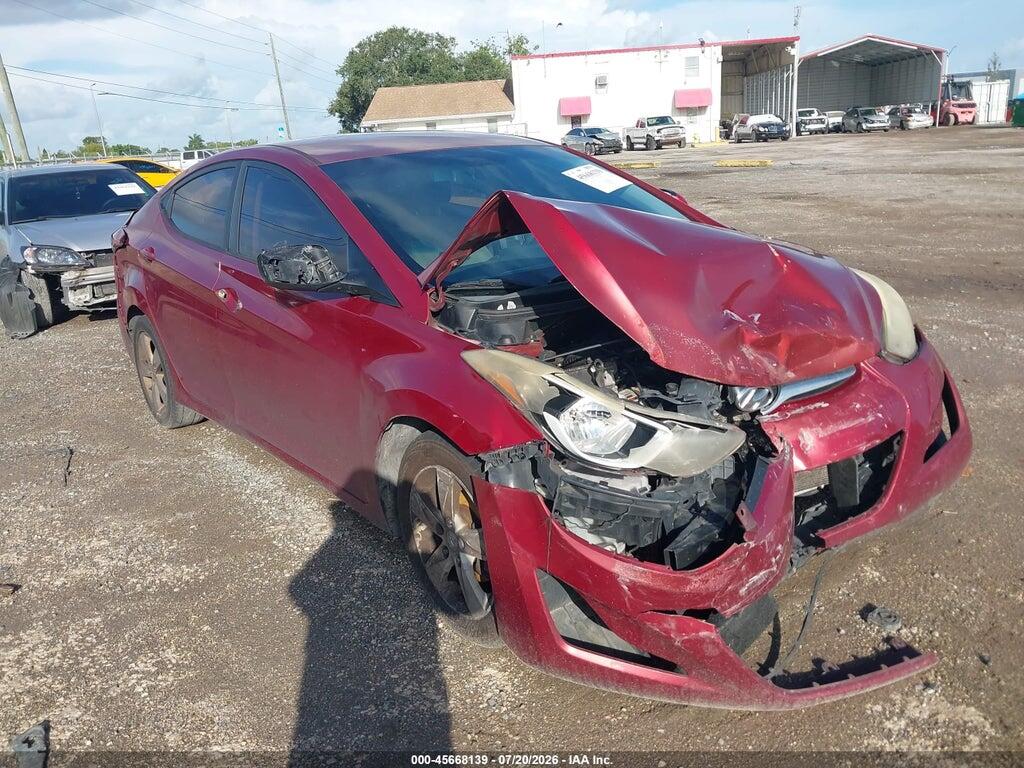 5NPDH4AEXFH613024 2015 HYUNDAI ELANTRA photo no. 1