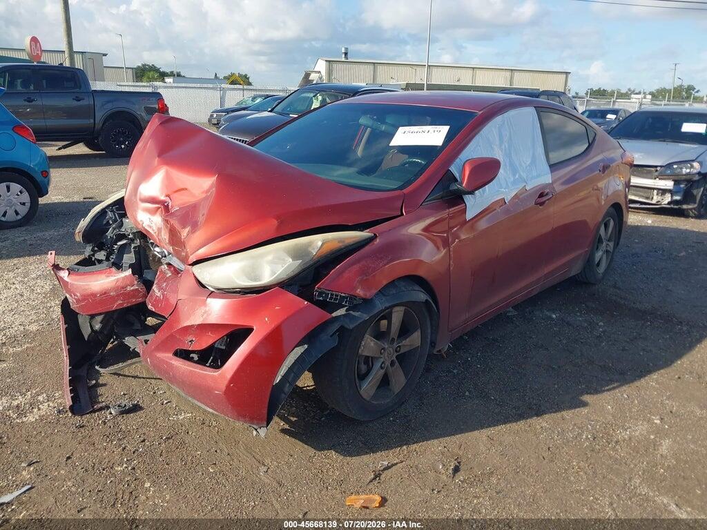 5NPDH4AEXFH613024 2015 HYUNDAI ELANTRA photo no. 2