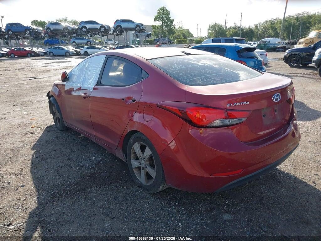 5NPDH4AEXFH613024 2015 HYUNDAI ELANTRA photo no. 3
