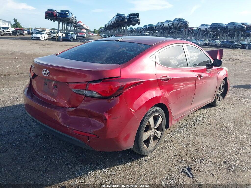 5NPDH4AEXFH613024 2015 HYUNDAI ELANTRA photo no. 4
