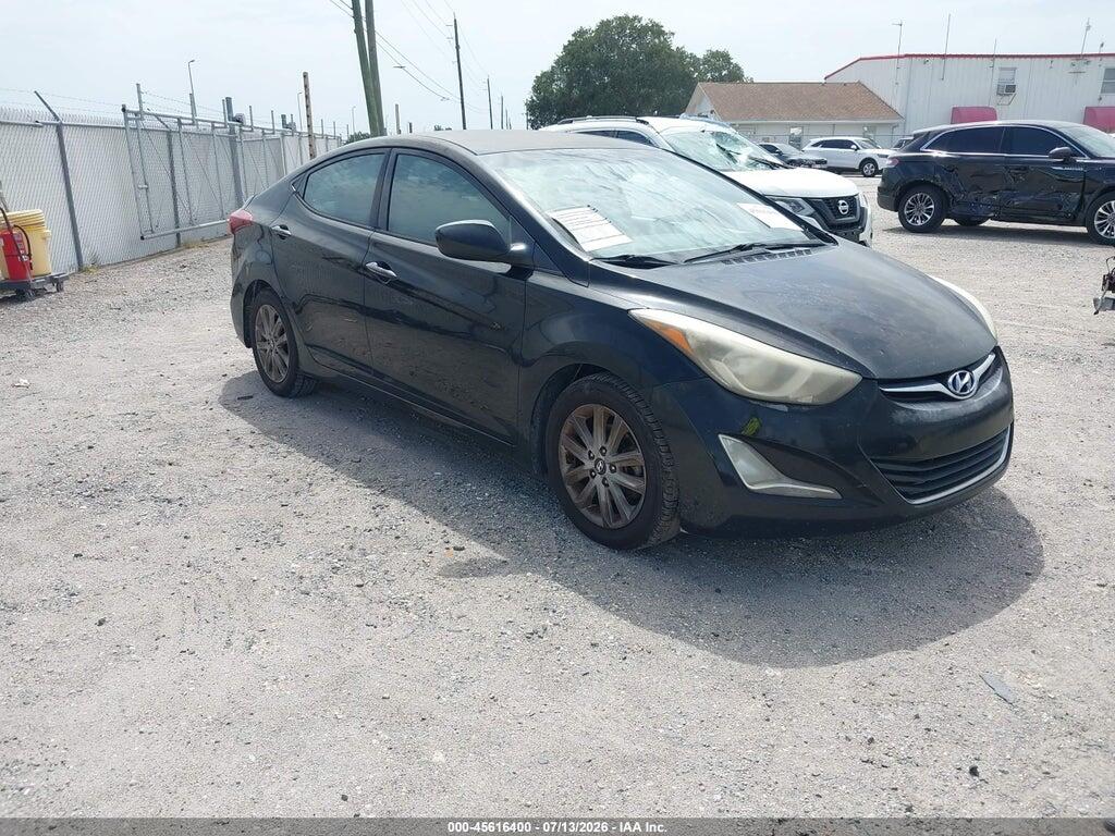 KMHDH4AEXFU383986 2015 HYUNDAI ELANTRA photo no. 1
