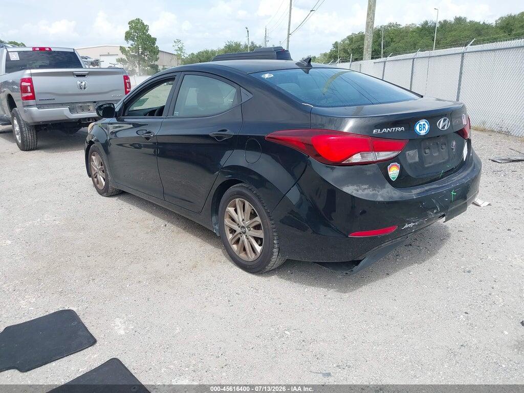 KMHDH4AEXFU383986 2015 HYUNDAI ELANTRA photo no. 3
