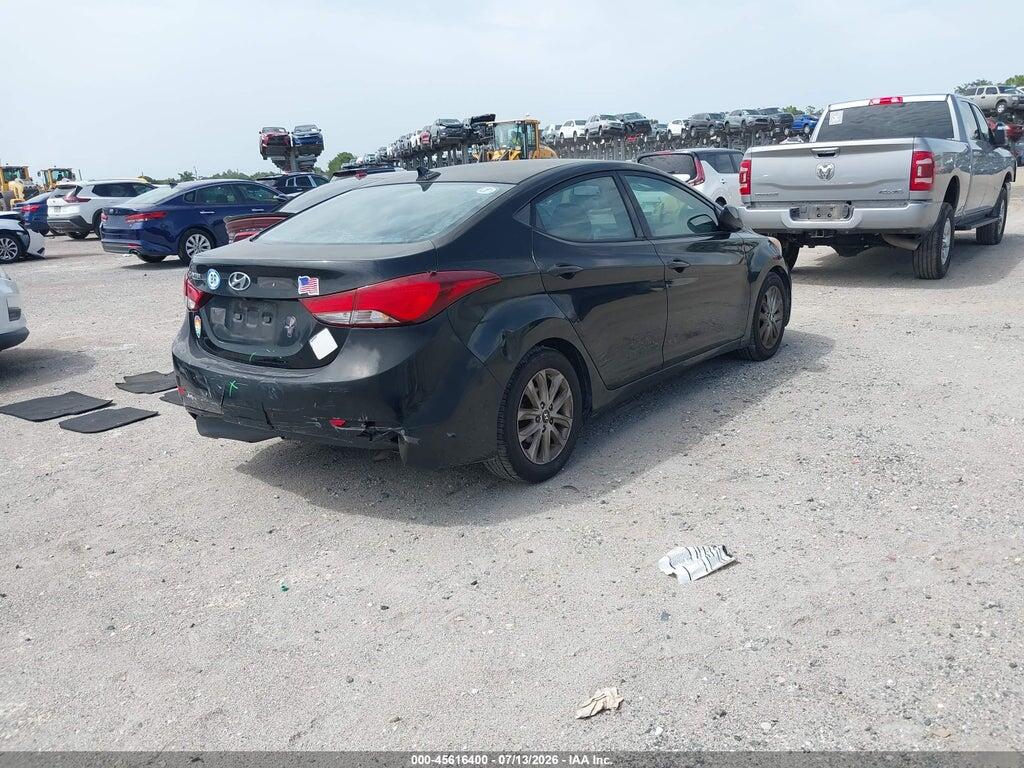 KMHDH4AEXFU383986 2015 HYUNDAI ELANTRA photo no. 4