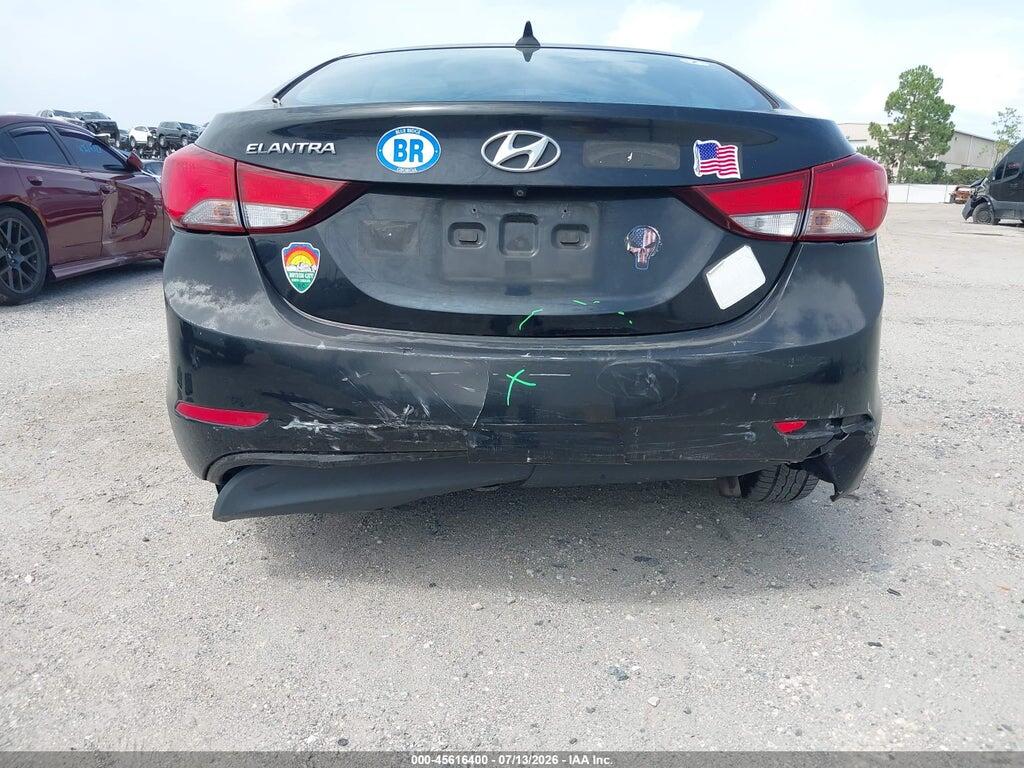 KMHDH4AEXFU383986 2015 HYUNDAI ELANTRA photo no. 6