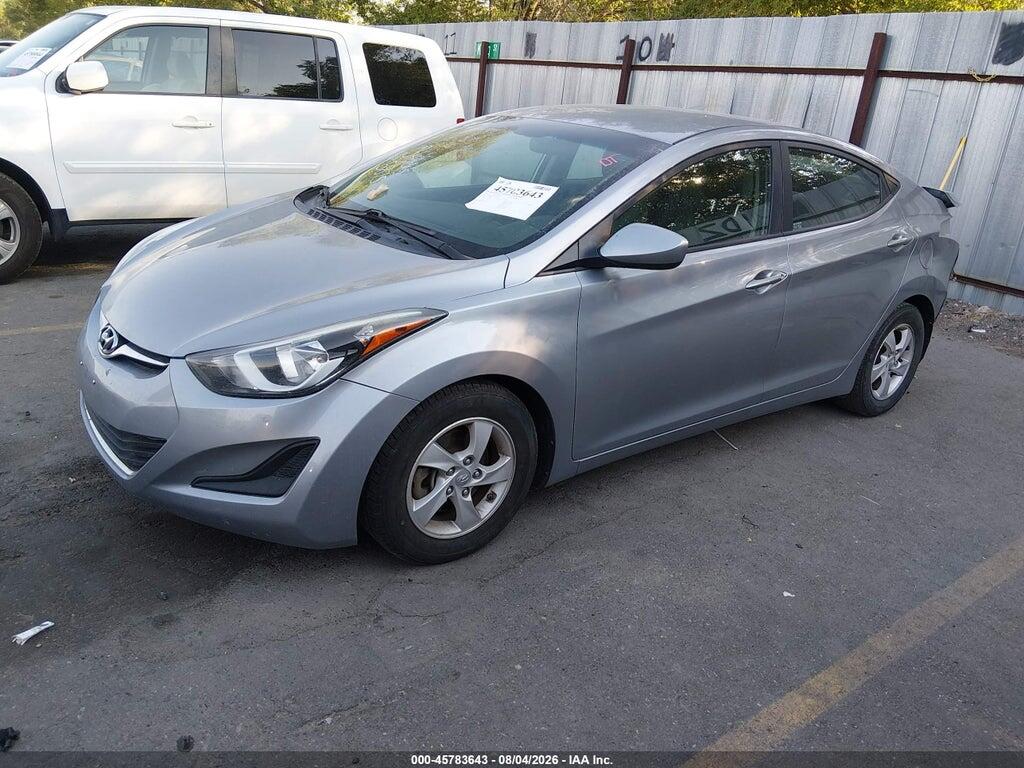 5NPDH4AE7FH621937 2015 HYUNDAI ELANTRA photo no. 2