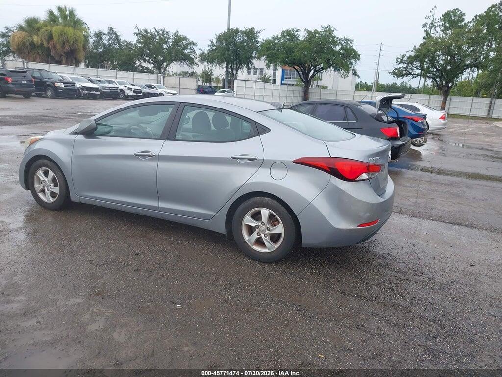 5NPDH4AE1FH599580 2015 HYUNDAI ELANTRA photo no. 3