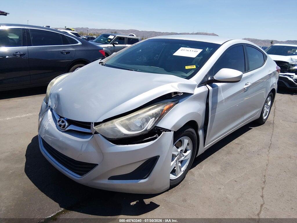5NPDH4AE2FH584294 2015 HYUNDAI ELANTRA photo no. 2