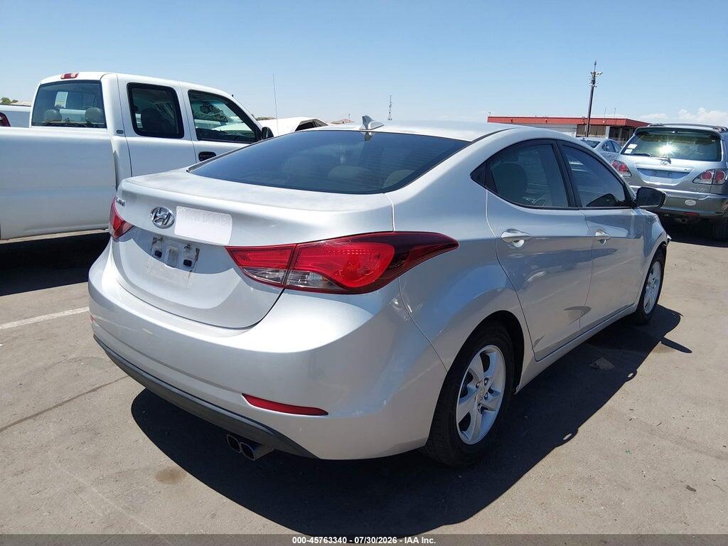 5NPDH4AE2FH584294 2015 HYUNDAI ELANTRA photo no. 4