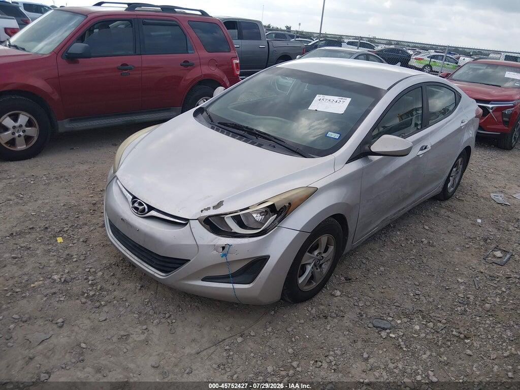5NPDH4AE7FH633926 2015 HYUNDAI ELANTRA photo no. 2
