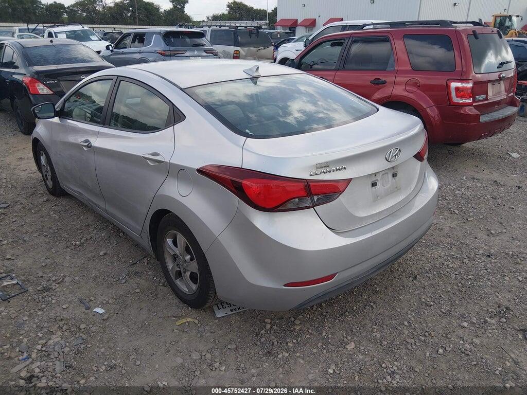 5NPDH4AE7FH633926 2015 HYUNDAI ELANTRA photo no. 3