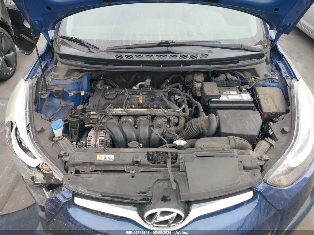 5NPDH4AEXFH584897 2015 HYUNDAI ELANTRA photo no. 10