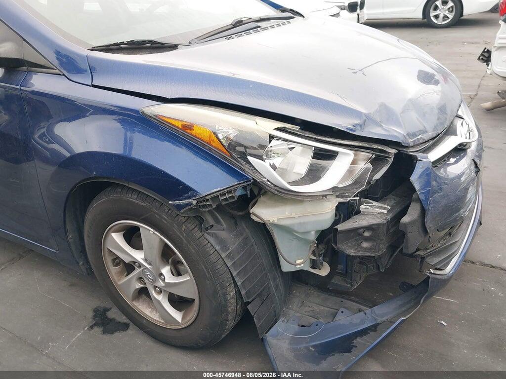 5NPDH4AEXFH584897 2015 HYUNDAI ELANTRA photo no. 6