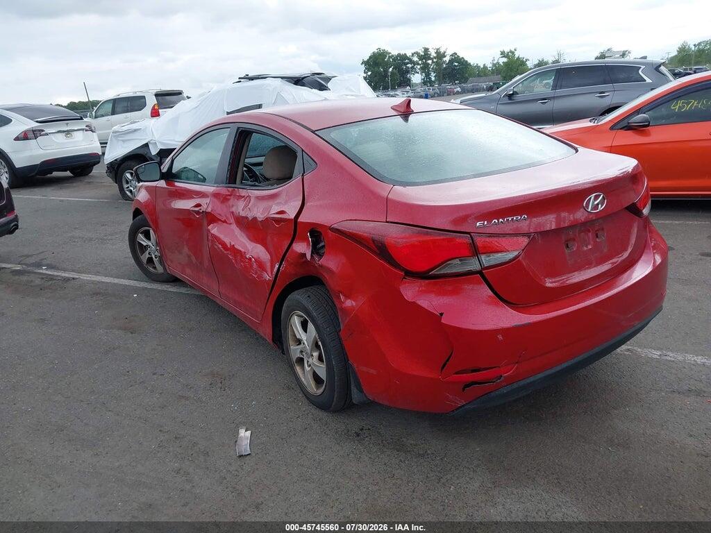 KMHDH4AE1FU442875 2015 HYUNDAI ELANTRA photo no. 3