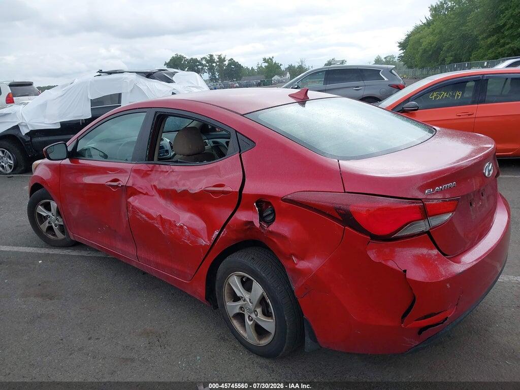 KMHDH4AE1FU442875 2015 HYUNDAI ELANTRA photo no. 6
