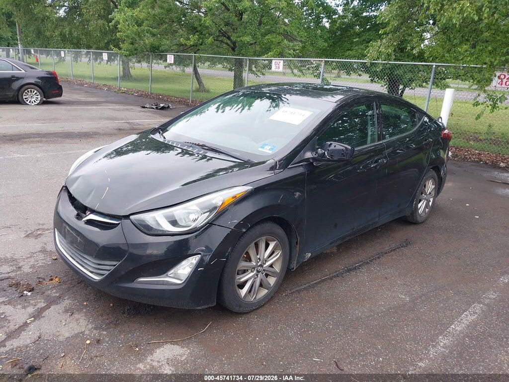 5NPDH4AE3FH572364 2015 HYUNDAI ELANTRA photo no. 2